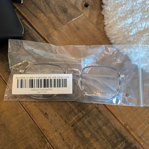 Moscot Originals Macher Grey/Tortoise/Silver Eye Glasses - Picture 10 of 11